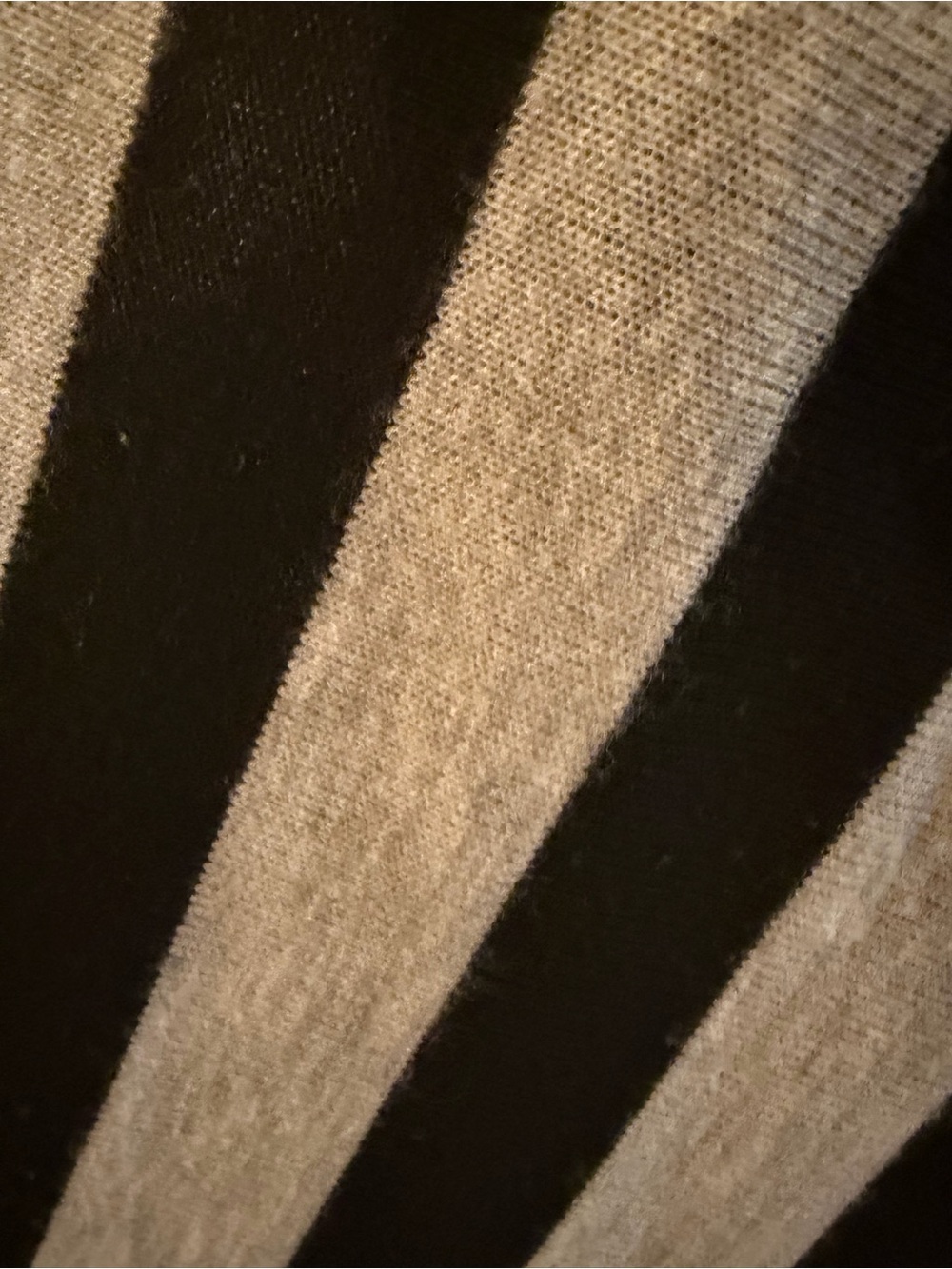 Style & Co. Black and Gray Striped Maxi Skirt - Picture 4 of 7